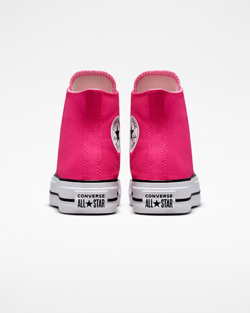 Women's Converse Chuck Taylor All Star Lift Canvas High Top Platform Shoes Pink / Black / White | AU 5C9E0C